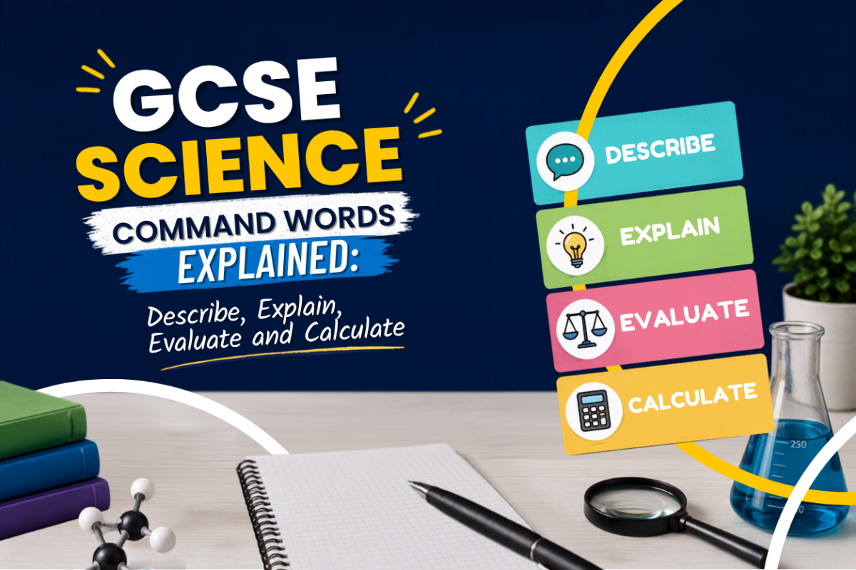 Explain Command Word Cartoon GCSE Science Command Words Explained: Describe, Explain, Evaluate ...