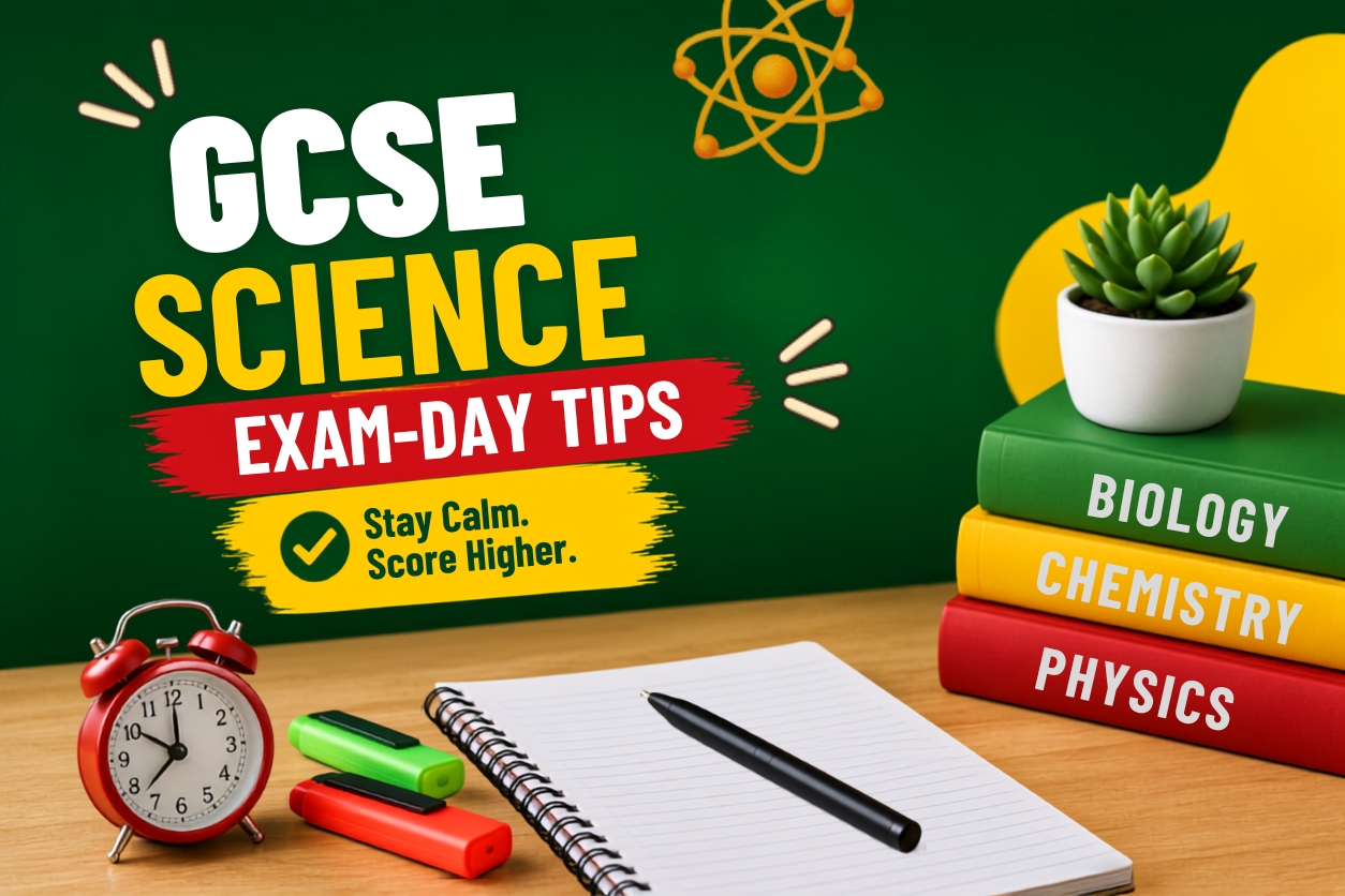 GCSE Science Exam-Day Tips to Stay Calm and Score Higher